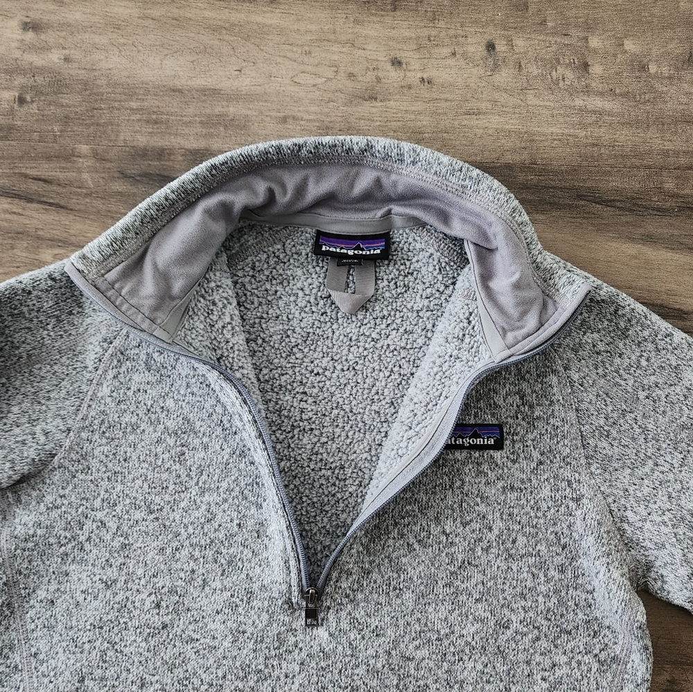 Patagonia Better Sweater 1/4 Zip Fleece Pullover Women's XS - Picture 3 of 16